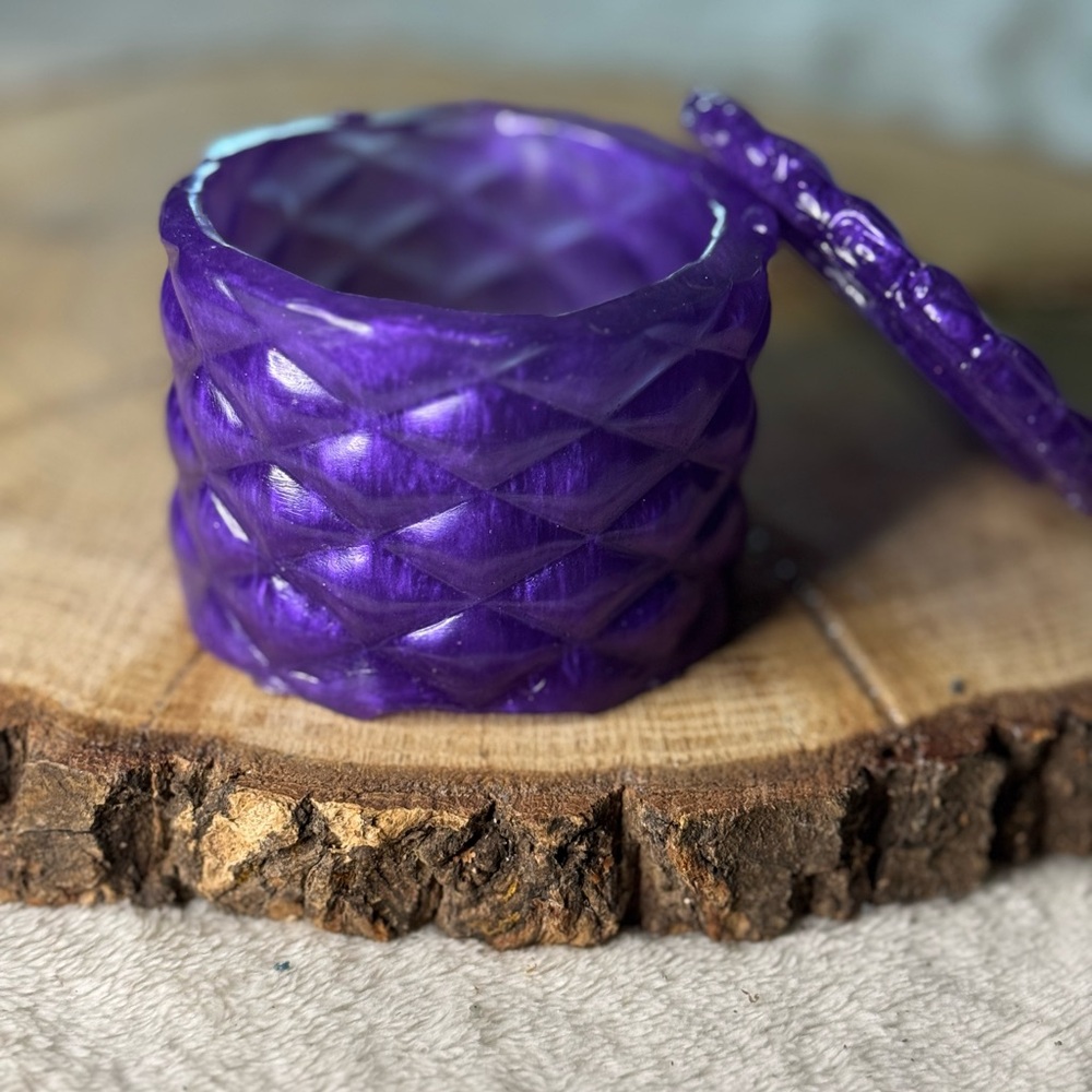 Diamond Colorful Textured Jars - Picture 9 of 10